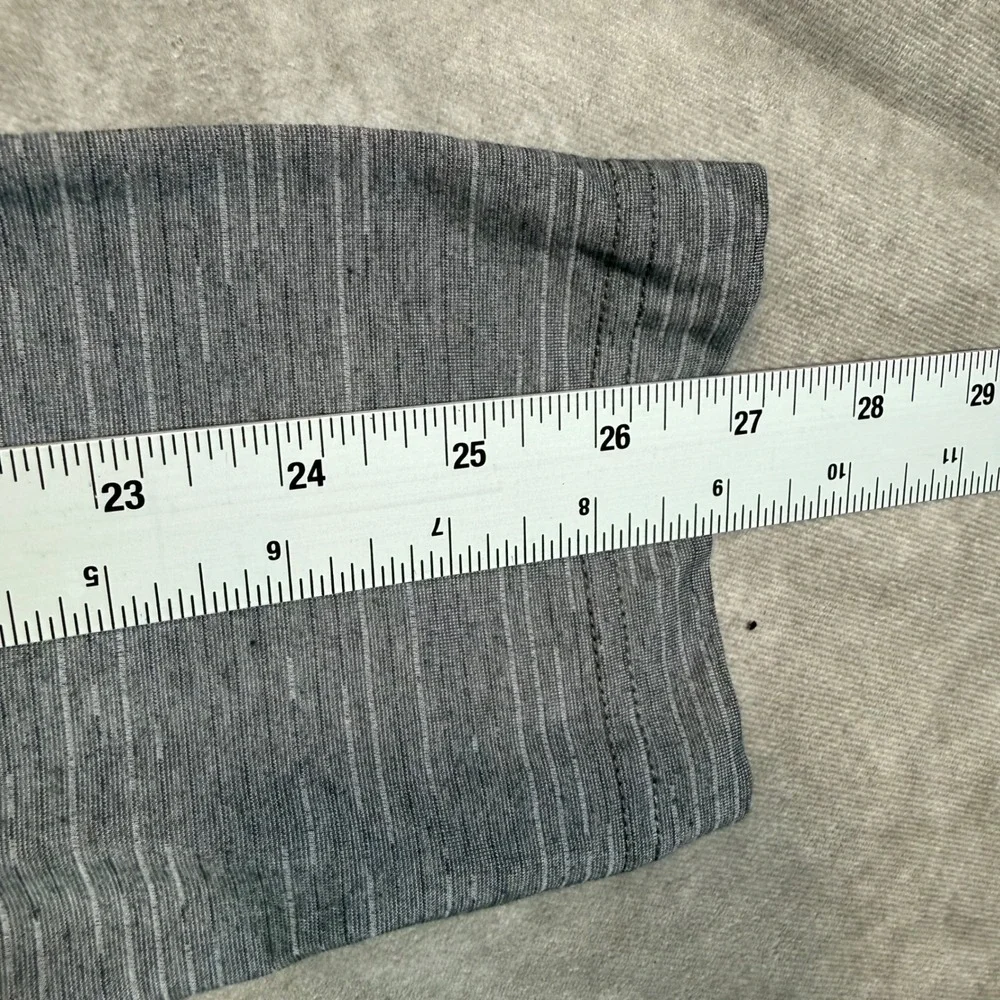 TravisMathew Quarter Zip Pullover Men XL Grey Heathered Stretch Golf Performance